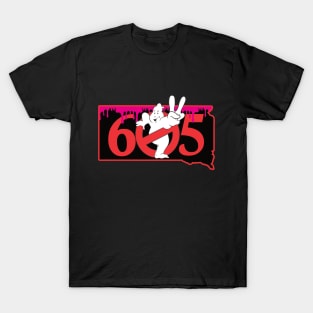 South Dakota Ghostbusters 2 Logo Pink Slime T-Shirt